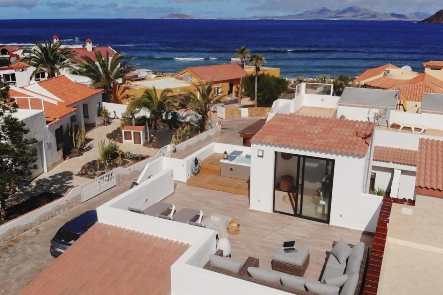 Villa Aloha Jacuzzi Y Vistas Al Mar 코라레호 외부 사진